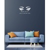 Eyes Wall Decals Beauty Salon Removable Stylish Quotes Sticker Unique
