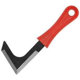 Zenport K111 Crack Weeder, Driveway, Side-Walk Weeding Tool, Carbon Steel, L-Shape Blade, Orange