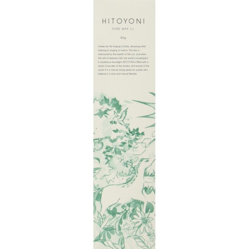 [X2 pieces] Demi Hitoyoni Pure wax 11 80g [Day item]