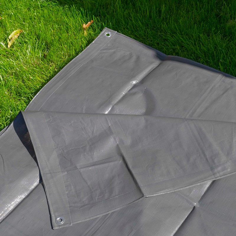 heavy duty tough quality waterproof tarpaulin/ground sheet/cover up/tarp (2m x