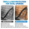 3-Layer HVAC Copper Pipe Insulation Cover 72" 600D Oxford AC