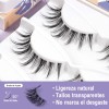 3 Pares De Pestañas Postizas,pestañas Postizas 3d Naturales