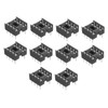sourcing map 60Pcs DIP IC Chip Socket Adapter, 2.54mm Pitch