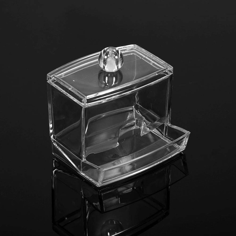Cotton Swab Box, Practical Cotton Swab Q-tip Makeup Storage Organizer