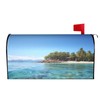Magnetic Mailbox Cover Fiji Island and Clear Sea Post Letter