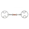 Shires Equestrian - Bevel Bit With Copper Lozenge - S/steel