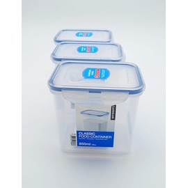 Lock & Lock HPL808 Food Storage Container Freezer Container Set of 3