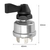 Indicator Switch for Agricultural Vehicles Replacement Part, 40 mm Diameter