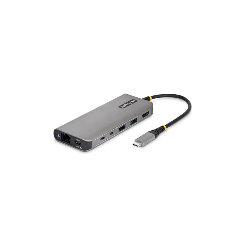 StarTech 7-in-1 USB-C HDMI Dock with 4K 60Hz and 140W,