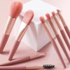 [SS62]Easy portable makeup wood mini makeup brush 8 piece set mint set FREE / [에스에스62]간편휴대 메이크업 우드 미니 화장붓 8종세트 민트세트FREE