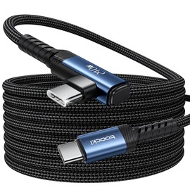toocki USB C to USB C 2M 240W Blue