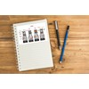 1 x 10cm Wide Four Stroke Engine Vinyl Stickers -