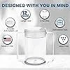Providence Spillproof Independence 2-Handle Plastic Mug w/Lids - 9 oz,