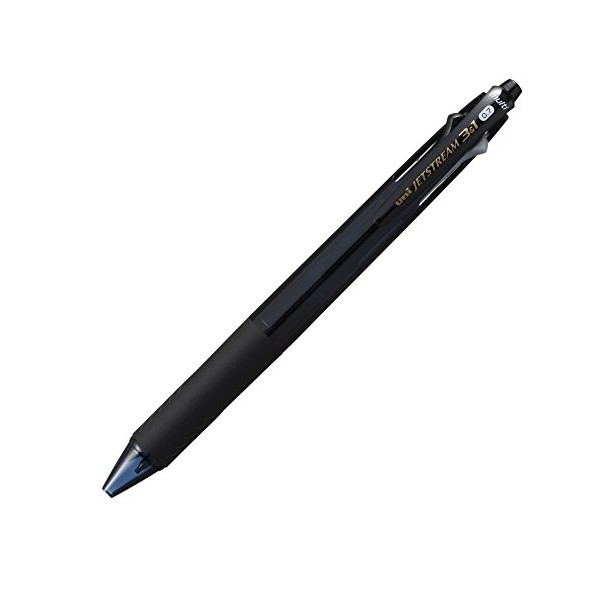 Uni Jetstream Multi Pen 0.7mm Ballpoint Pen and 0.5mm Mechanical Pencil, Black Transparent Body (MSXE460007T24)