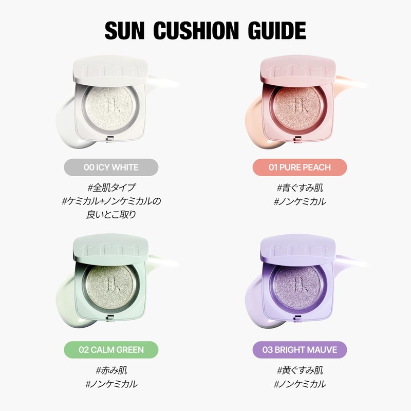 TFIT Base Fit Tone Up Sun Cushion 12G / BASE