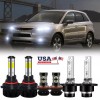 SHENKENUO For Acura RDX 2007-2018 Combo HID LED Headlight High