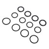 24PCS Adjustable Pushrods Cover Kit 0928 0023 Chrome Push Rod