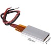 Jadeshay PTC Heating Element-AC/DC 12V Thermostatic Aluminum Shell Ceramic Heating