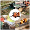2025 Upgraded Chainsaw Sharpener,Chain Saw Sharpening Jig,Hand-Cranked Chainsaw Sharpening Jig