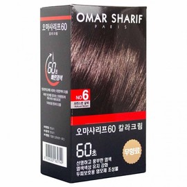 O'Ma Sharif 60-Second Hair Dye No. 6 - Natural Brown 6ea