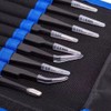 DFsucces Tweezers, Precision Tweezers, Ultra Fine Tweezers, Anti-corrosion, Stainless Steel,