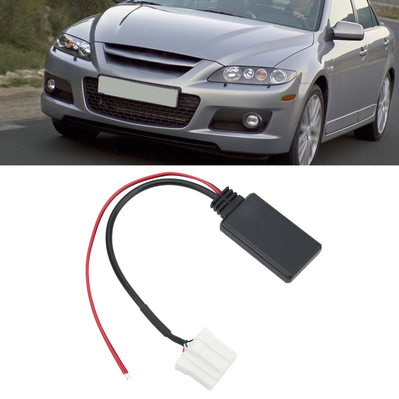 Car Bluetooth Wireless Module 16 Pin ABS AUX IN Cable