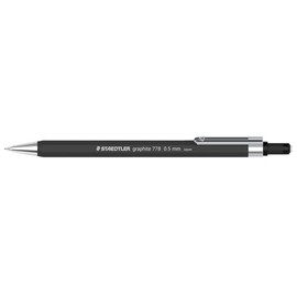 STAEDTLER Graphite 778 Mechanical Pencil, Hexagonal Axle, Cushioning, Rotational Eraser (0.5mm)