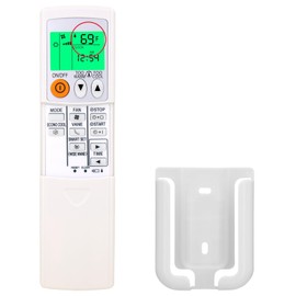 Replacement Remote Control for Mitsubishi Electric Mr Slim Air Conditioner E12T16426,KM15H,with Backlit,Wall Mounting Bracket