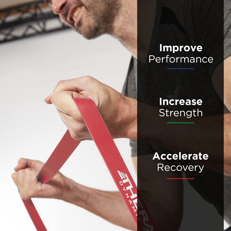 TheraBand High Resistance Band, Elastic Super Bands for Improving Flexibility,