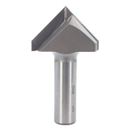Whiteside Router Bits 1508 V-Groove Bit with 90-Degree 1-1/2-Inch Cutting Diameter and 3/4-Inch Point Length