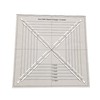 HONEYSEW Easy Half-Square Triangles Template Ruler for Sewing Quilting