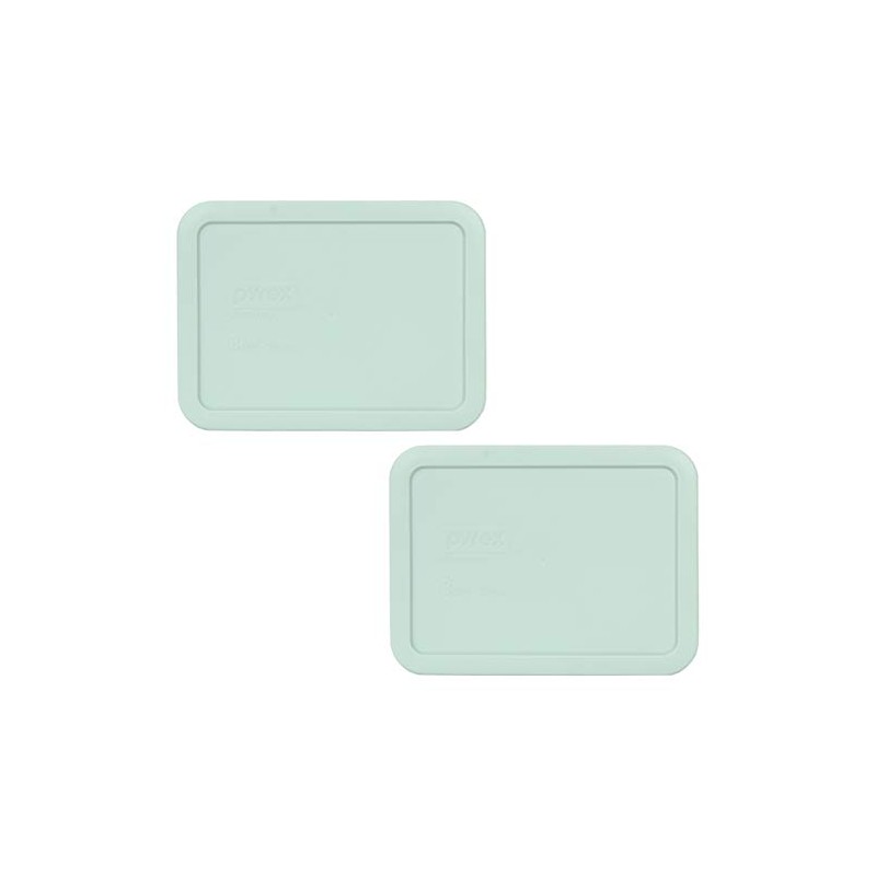 Pyrex 7210-PC 3 Cup Muddy Aqua Food Storage Replacement Lids
