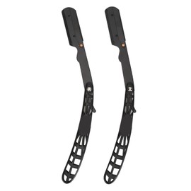 Manual Beard Trimmer Holder Folding Hollow Out Spider Pattern Ergonomic Vintage Metal Beard Trimmer Rack for Men