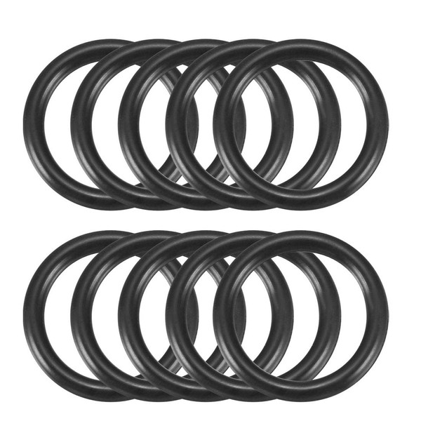 uxcell Nitrile Rubber O-Ring Metric Nitrile Rubber Sealing Gasket 15mm