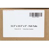 Continental Plastics Fish Tubs/Food Storage Bins 25lb 11.5" x 15.5"