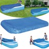 Rectangle Pool Cover, Inflatable Pool Cover Underground Pool Cover Dust