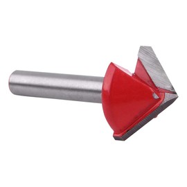 Socialme-EU 3D Tungsten Steel Woodworking CNC Milling Cutter Sharp V-Groove Cutting Tool End Mill 60/90/120/150 Degree 6 mm Shaft Reusable Packaging Socialme-EU (6 x 22 mm x 90°)