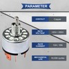 Xiatiaosann 2 Pcs Rotary Selector Switch 12A 250V/16A 125V 4