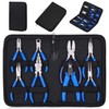 Shynek Jewelry Making Pliers Tools, 8pcs Micro Jewelry Pliers Set