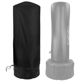 Vainlley Freestanding Punching Bag Cover Outdoor Waterproof Protective Cover for Boxing Bag (13.5D x 58.2H)
