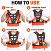 Adjustable Brush Cutter Harness for Yard Work – Padded Double