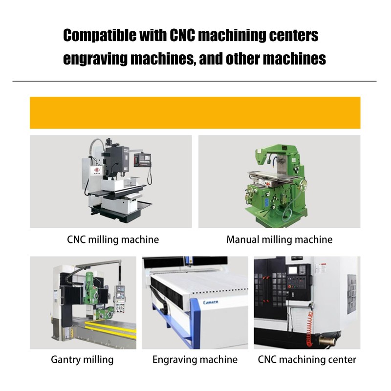 End Mill Sets,10Pcs Titanium Coat End Mill,1/8" Shank 0.6-1.5mm Micro