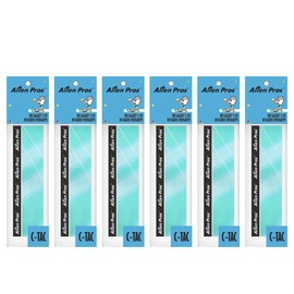 ALIEN PROS Tennis Racket Grip Tape Tac Moisture Feel Tennis Grip Tennis Overgrip Grip Tape Tennis Racket 6-Pack (6-Pack Green Diamond)