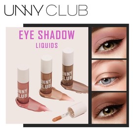 unny club 2 in 1 Eyeshadow & Brush, UNNY CLUB, Long-lasting, Smoothly, Waterproof & Sweatproof, Shapeable Brush Head, Eye Makeup liquid, Pearl,Matte - Color: #02 Stars Fall