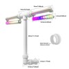 Solar Pool Fountain with Lights-7 RGB Colors & 42 Lighting
