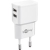 goobay Charger USB-C Dual Charging Set 2.4 A