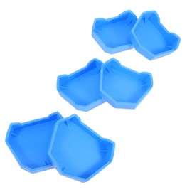 iplusmile 1set Plaster Mold Base Former Kit for Models Accurate Sturdy Design for Model Making Versatile Technician Stand Tray for Lab Use