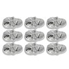50 Sets DIY Skull Rivets Gothic Style Rustproof Exquisite Craftsmanship