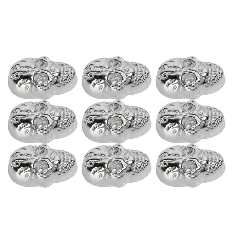 50 Sets DIY Skull Rivets Gothic Style Rustproof Exquisite Craftsmanship