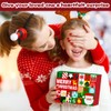 XIMISHOP 8PCS Christmas Punch Needle Coasters Kit，Easy Punch Needle Starter